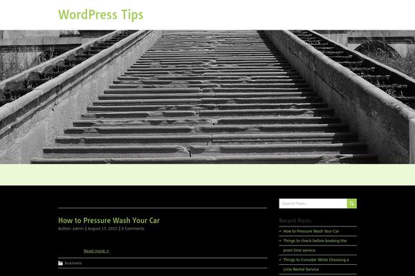 StairWay theme site design template sample