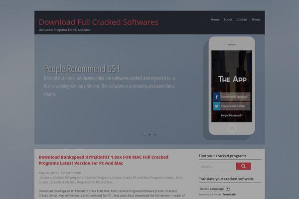 SKT The App theme site design template sample