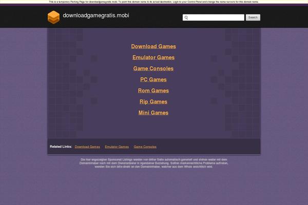 downloadgamegratis.mobi site used Landingpage3s