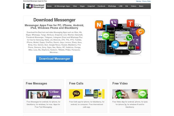 downloadmessenger.org site used Download-child