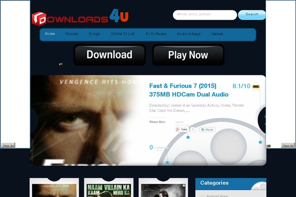 Sam Movie WordPress theme, websites list used Sam Movie theme Sam Movie theme websites examples