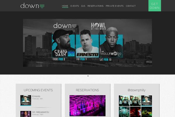 downphiladelphia.com site used Down