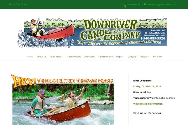 Site using Awesome Weather Widget plugin
