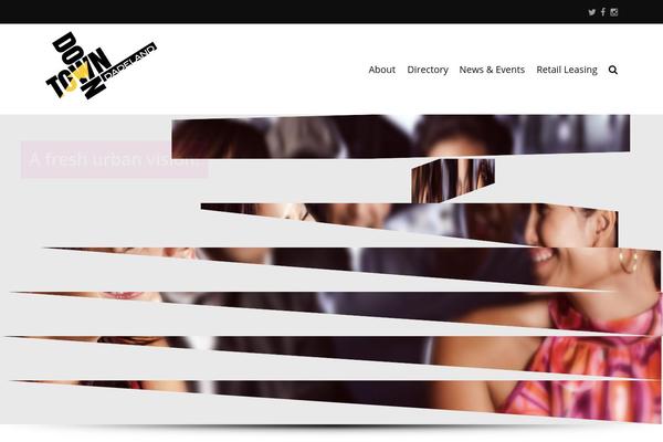 Total theme site design template sample