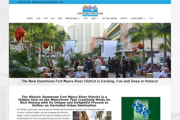 downtownfortmyers.com site used Divi-child-02
