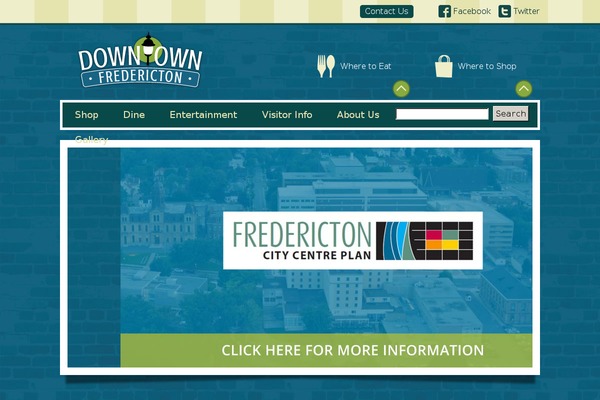 downtownfredericton.ca site used Dfi