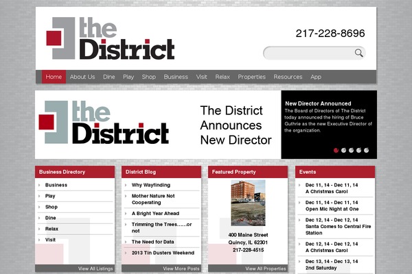 downtownquincy.com site used Hqbd