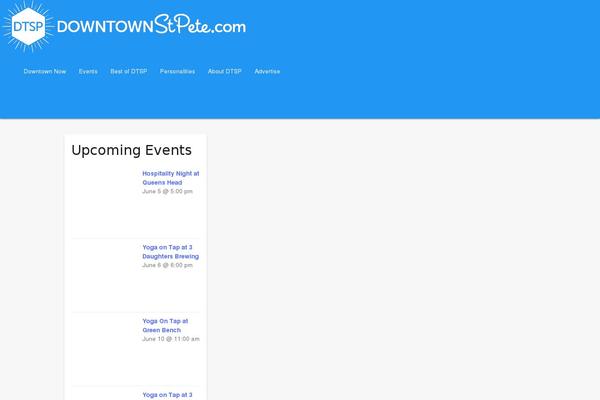 downtownstpete.com site used Materialized