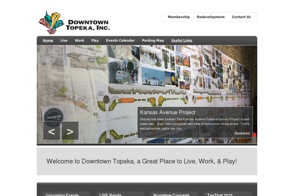 downtowntopekainc.com site used Zeedisplaypro