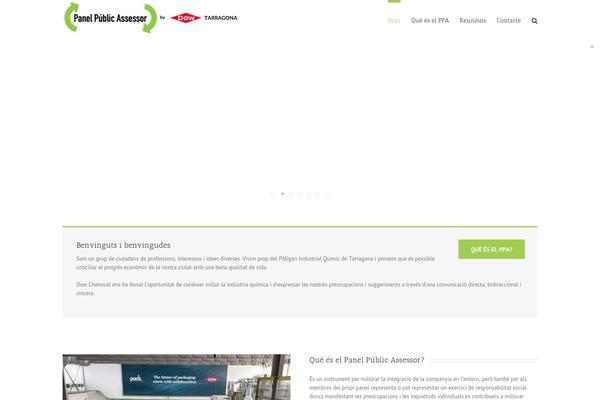 Avada theme site design template sample