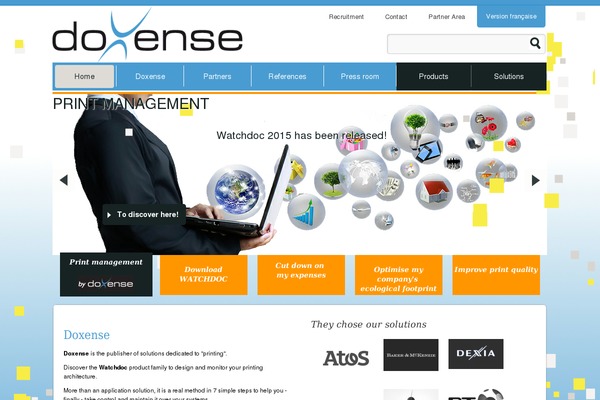 doxense.com site used Archimed