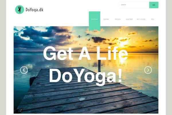 doyoga.dk site used Theme50792