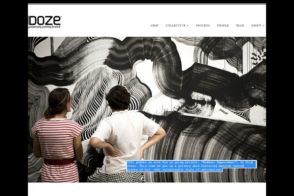 dozecollective.com site used Humble-portfolio-and-business-theme