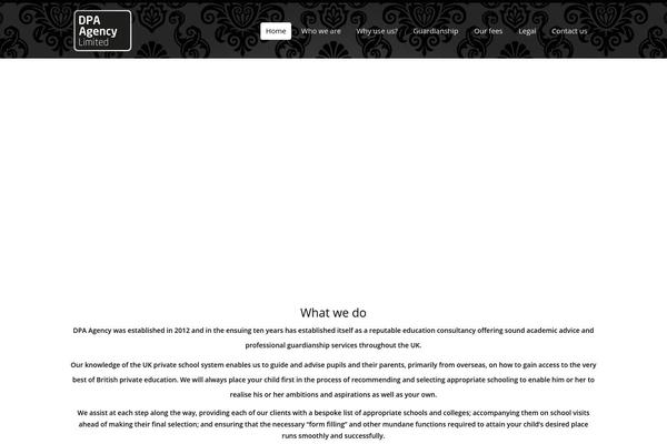 The7 theme site design template sample