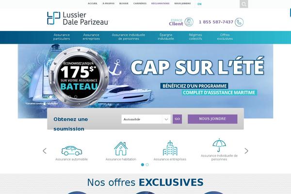 dpmm.ca site used Lussier_assurances