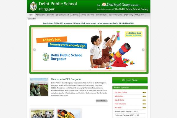 dpsdurgapur.com site used Dpsdurg