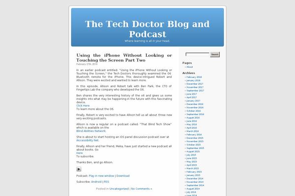 Default theme site design template sample