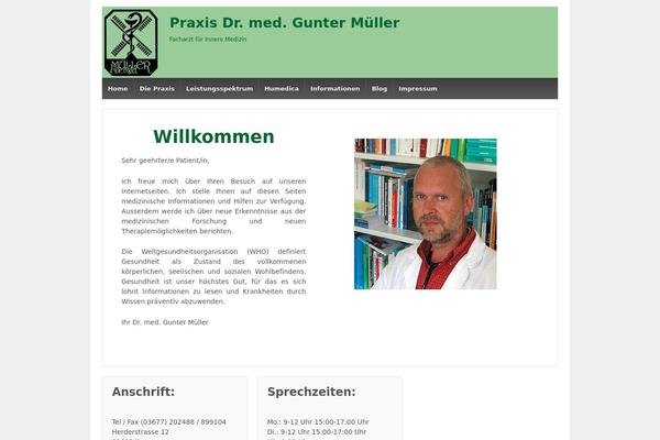 dr-gunter-mueller.de site used Guntermueller