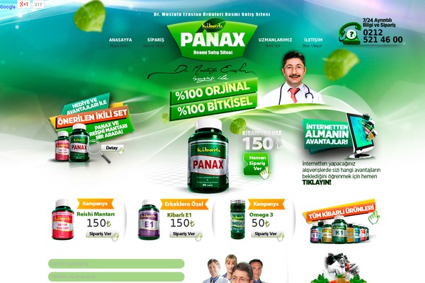 dr-mustafaeraslan.gen.tr site used Panax