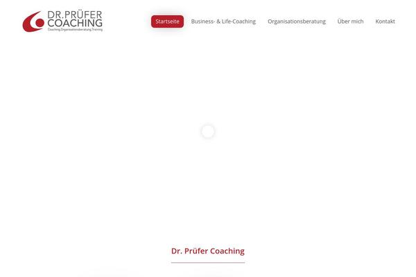 dr-pruefer-coaching.de site used Pruefer-coaching-theme
