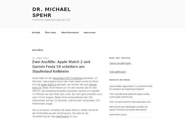 Twenty Seventeen theme site design template sample