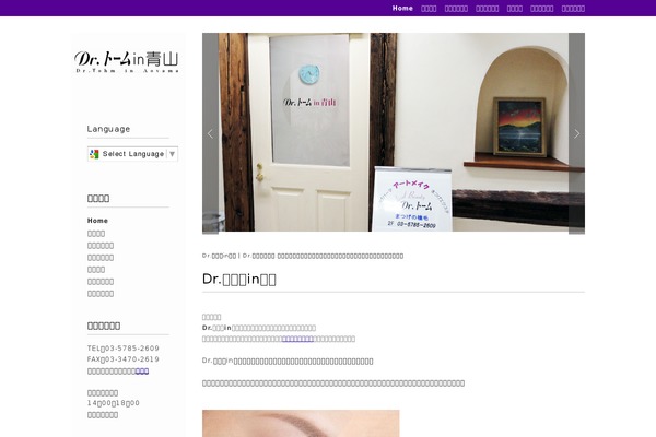 dr-tohm.ne.jp site used Theme1445