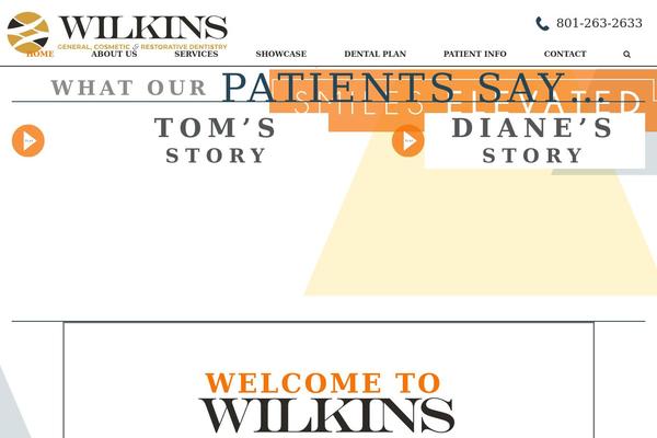 dr-wilkins.com site used Dentalcmo-badger
