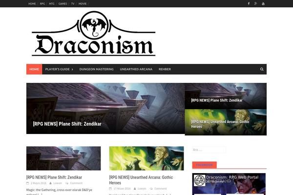 draconism.com site used Gamespress