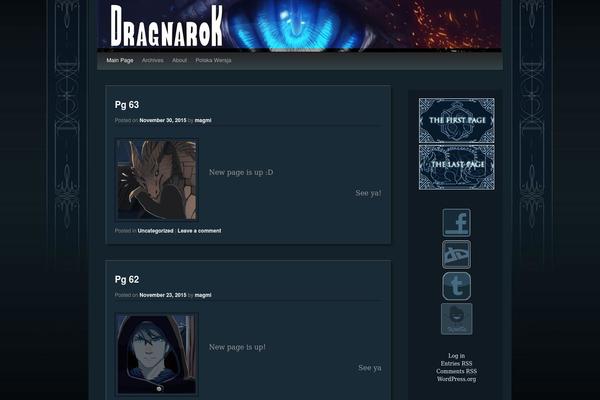 Twenty Ten theme site design template sample