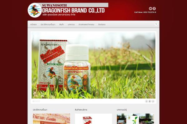 Alyeska theme site design template sample