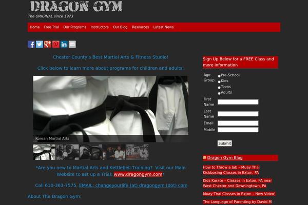 dragongymuniversity.com site used Dragongym