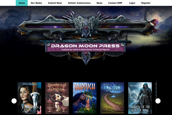 dragonmoonpress.com site used Authorcats