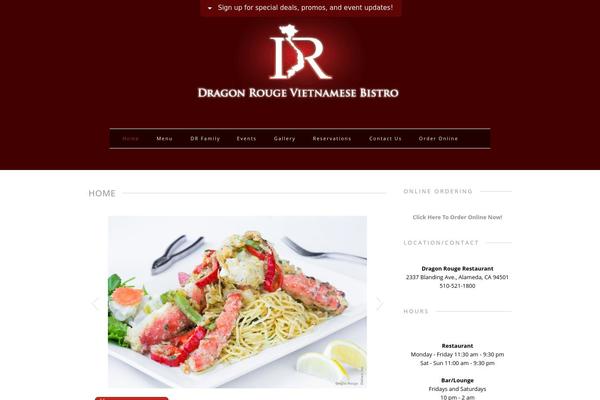 dragonrougerestaurant.com site used MH Elegance lite