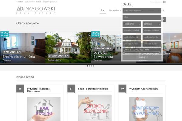 dragowski.pl site used Asaritemplate9dragowski