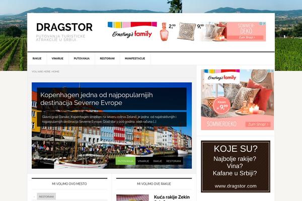 News Pro theme site design template sample