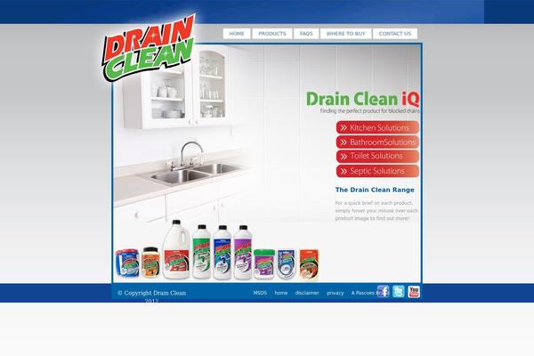 drainclean.com.au site used Drainclean