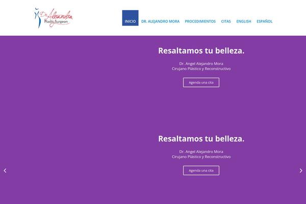 Porto Child theme site design template sample