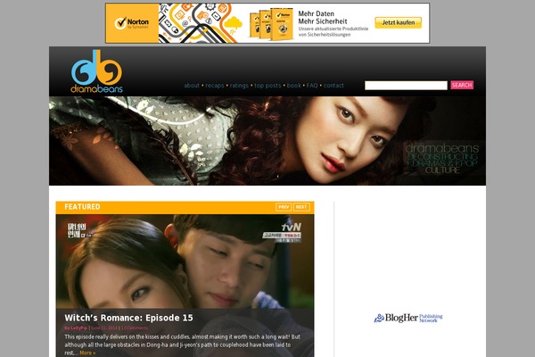 dramabeans.com site used Twentyseventeen-dramabeans