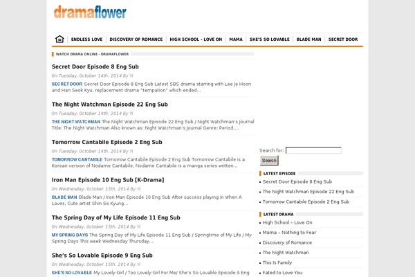dramaflower.com site used Borderseov1