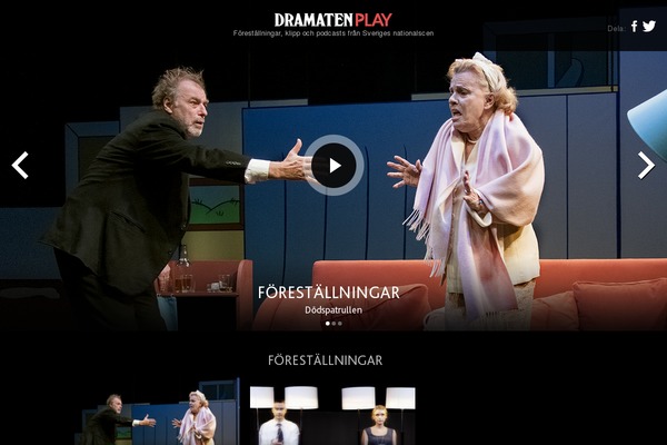 dramatenplay.se site used Dramaten_filmblogg