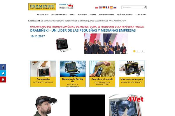 draminski.es site used Draminski_mobile