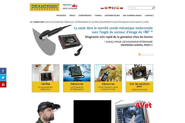 draminski.fr site used Draminski_mobile