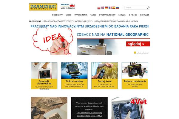 draminski.pl site used Draminski