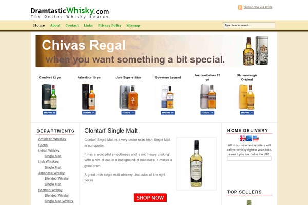dramtasticwhisky.com site used Headway-2012