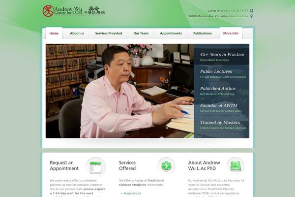 Medica Parent theme site design template sample