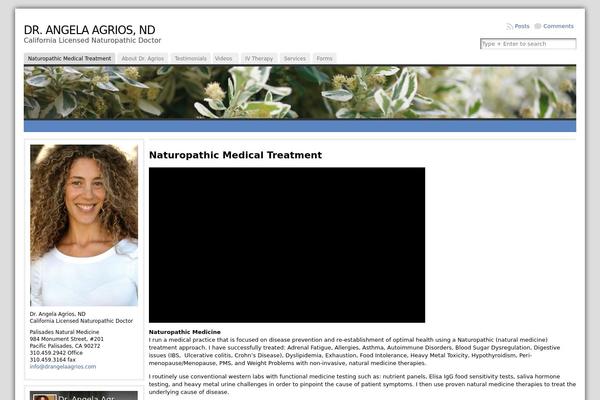 Atahualpa theme site design template sample