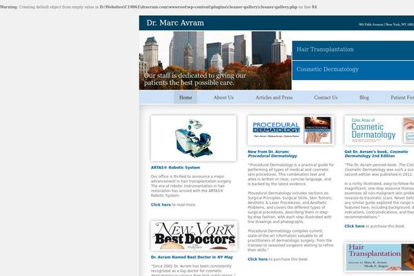 Site using Cleaner Gallery plugin