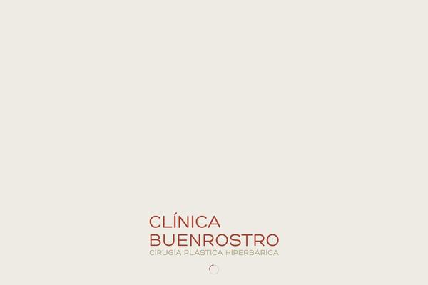 drbuenrostro.com site used Clinica