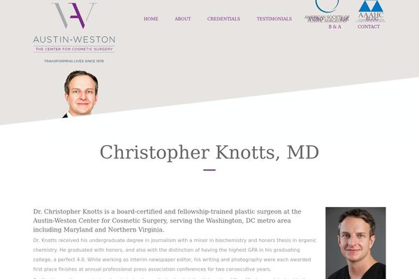 drchristopherknotts.com site used Awc