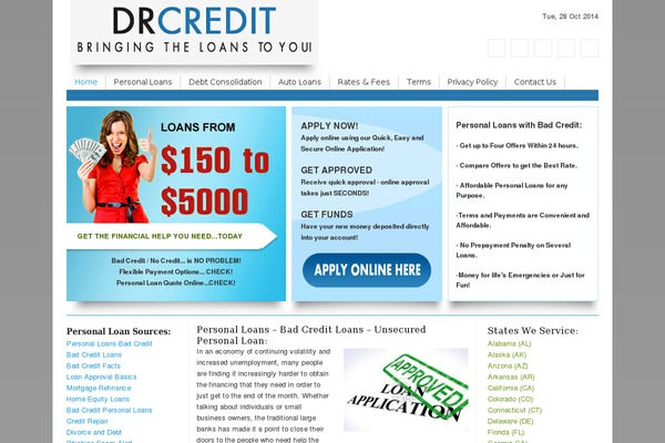 drcredit.com site used Drcredit